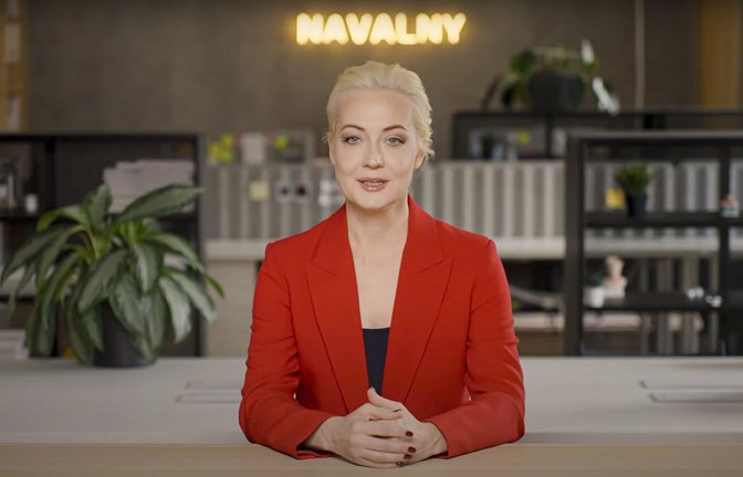 Julia Nawalnaja, Witwe des russischen Oppositionsführers Alexej Nawalny, unterstützte die politische Arbeit ihres Mannes im Kampf für Presse- und Meinungsfreiheit. (Archivbild)<span class='image-autor'>Foto: dpa/Uncredited</span>