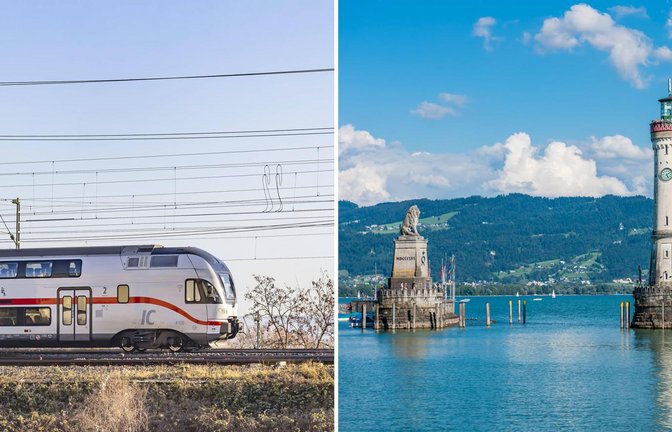 Für den IC zwischen Stuttgart in Richtung Konstanz (bis nach Singen) gibt es eine Ausnahme fürs Deutschlandticket.<span class='image-autor'>Foto: www.imago-images.de/IMAGO/Andreas Haas</span>