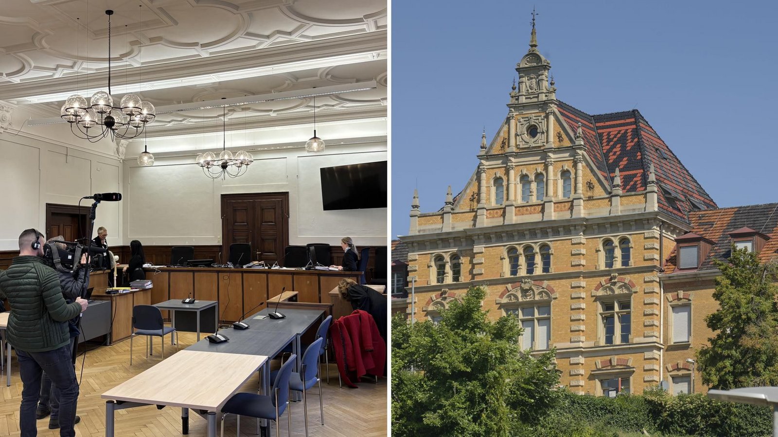 Am Landgericht Tübingen (links) fand der Berufungsprozess gegen einen ehemaligen Therapeuten der Tübinger Psychiatrie statt.Foto: STZN/Dürr, imago/Schöning Am Landgericht Tübingen (links) fand der Berufungsprozess gegen einen ehemaligen Therapeuten der Tübinger Psychiatrie statt.Foto: STZN/Dürr, imago/Schöning
