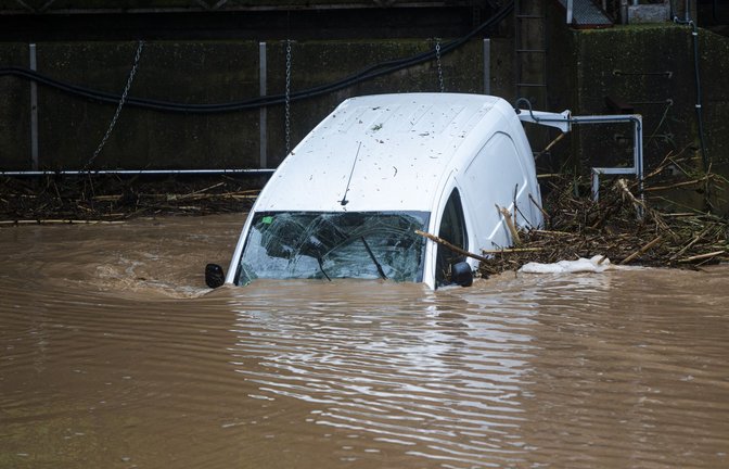 Teile Spaniens waren am Samstag von heftigen Unwettern heimgesucht worden.<span class='image-autor'>Foto: EUROPA PRESS/dpa/Lorena Sopêna</span>