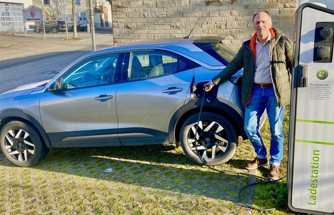 Das Tanken an öffentlichen Ladesäulen klappt meist reibungslos, aber bei den Kosten muss man auf der Hut sein.<span class='image-autor'>Foto: privat</span>
