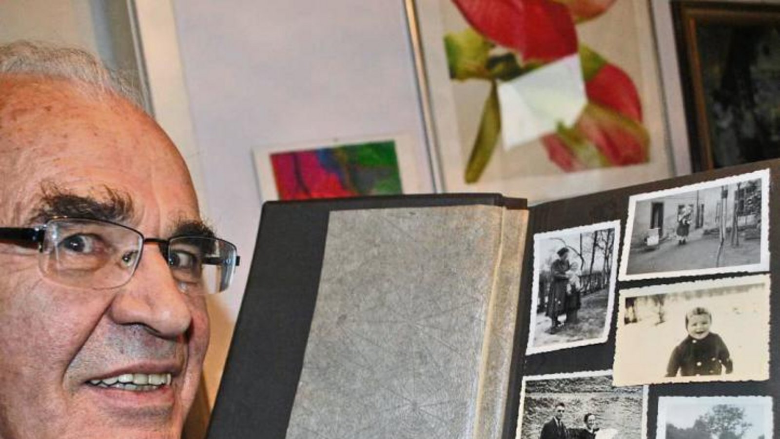 Franz Hebeda erinnert sich an seine Anfänge in Illingen. Fotos: Stahlfeld Franz Hebeda erinnert sich an seine Anfänge in Illingen. Fotos: Stahlfeld