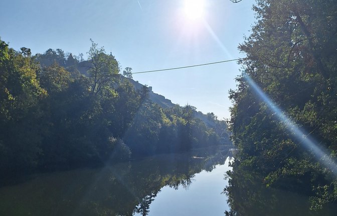 Schattige Plätze an der Enz bei Vaihingen sind auch in der „Cool-Map“ verzeichnet. Archivfoto: Kauer