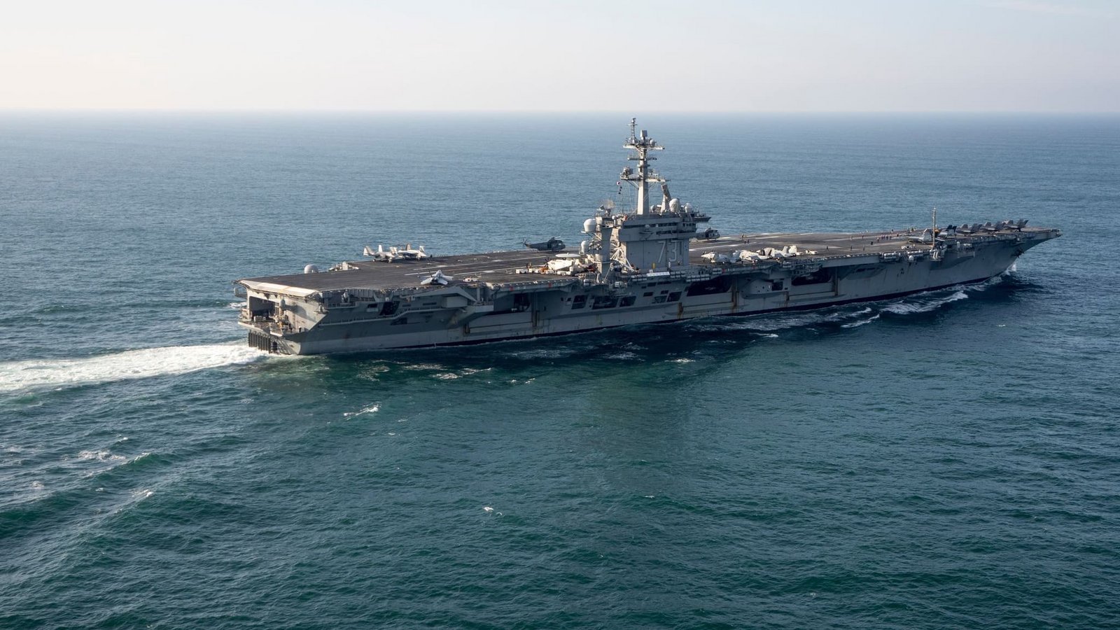 Der US-Flugzeugträger «USS George Washington» befindet sich aktuell im Nahen Osten. (Archivbild)Victor R. Caivano/AP/dpa Der US-Flugzeugträger «USS George Washington» befindet sich aktuell im Nahen Osten. (Archivbild)Victor R. Caivano/AP/dpa
