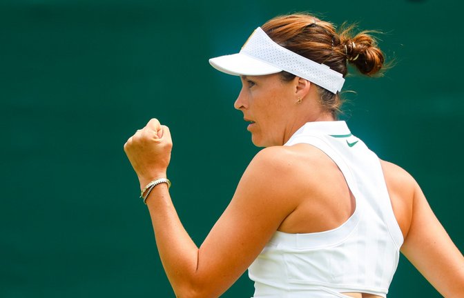 Tatjana Maria erreicht die zweite Runde von Wimbledon.<span class='image-autor'>Foto: Frank Molter/dpa</span>