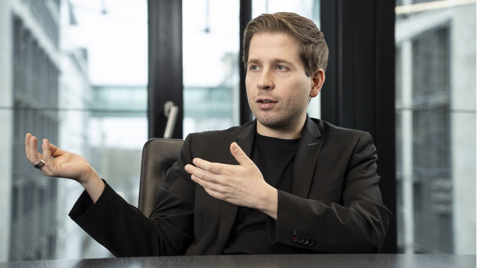 Kevin Kühnert ist seit 2021 Generalsekretär der SPD.Foto: /Marco Urban