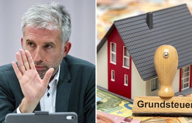 Boris Palmer wehrt sich gegen die Behauptung von Haus&Grund, die Grundsteuer-Erhöhung in Tübingen sei möglicherweise rechtswidrig gewesen.<span class='image-autor'>Foto: imago/Ulmer II, imago/Wolfilser</span>