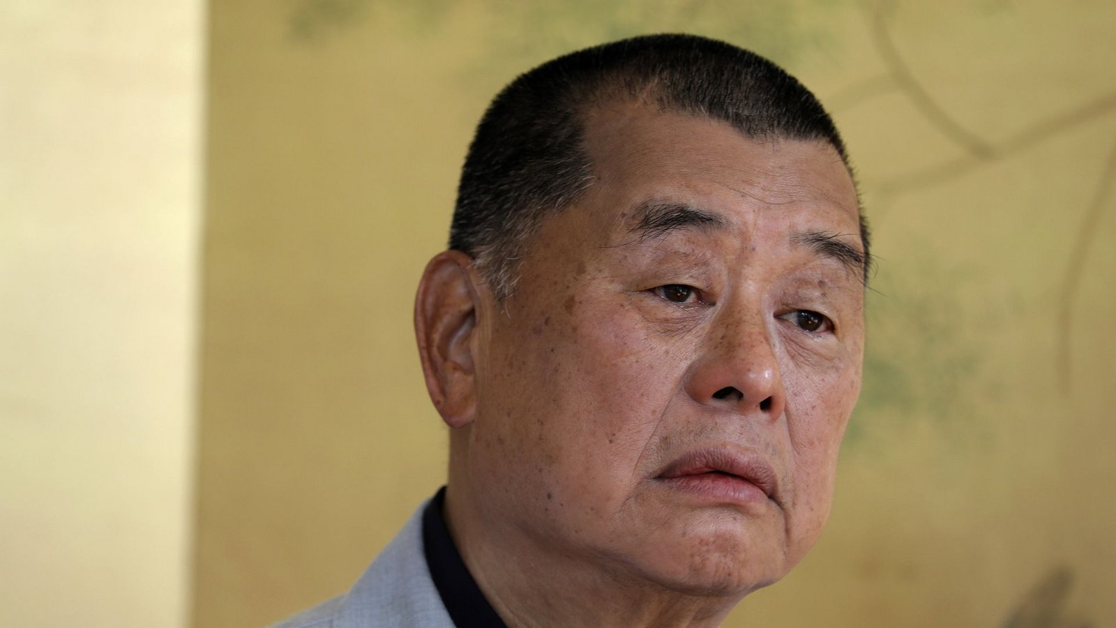 Jimmy Lai soll 20 Jahre in Haft.Foto: Vincent Yu/AP/dpa