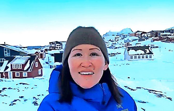Qupanuk Olsen veröffentlicht Videos, die zeigen sollen, wie Grönland wirklich ist – aus ihrer Perspektive.<span class='image-autor'>Foto: YouTube/Q’s Greenland</span>