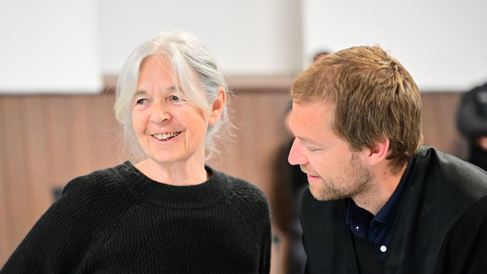 Der Prozess gegen Daniela Klette vor dem Landgericht Verden neigt sich dem Ende zu.Foto: Sina Schuldt/dpa