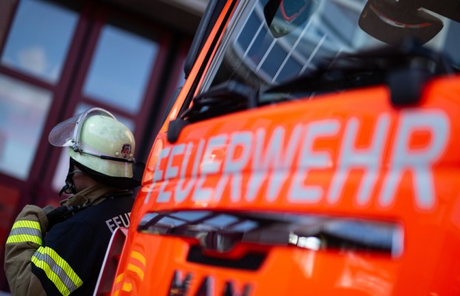 Die Feuerwehr ist mit zwei Löschzügen ausgerückt.<span class='image-autor'>Foto: /</span>