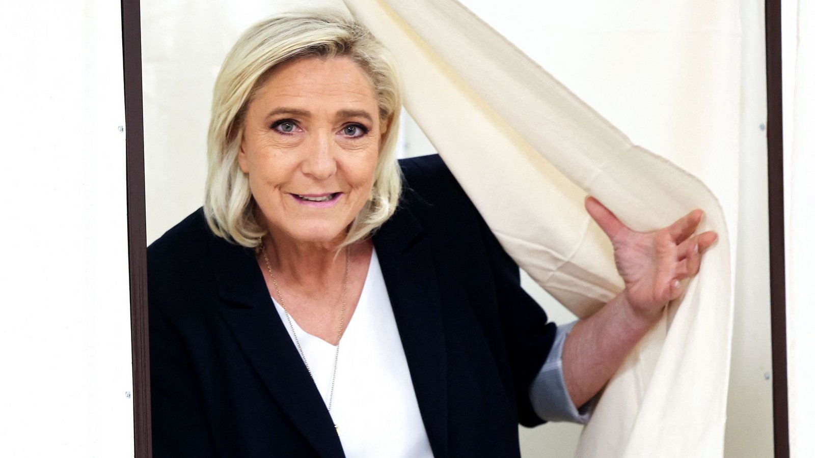 Laut Prognosen könnte Marine Le Pen ihre  Ausgangsposition für  die französischen Präsidentschaftswahlen  von 2027   verbessern.Foto: AFP/Francois Lo Presti