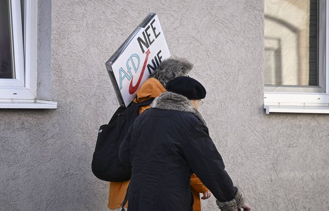 Immer wieder wird gegen die AfD demonstriert. In Tübingen findet die Partei kaum Unterstützung – und wird es bei der diesjährigen Gemeinderatswahl erst gar nicht versuchen. (Symbolbild)<span class='image-autor'>Foto: imago//Ulmer</span>