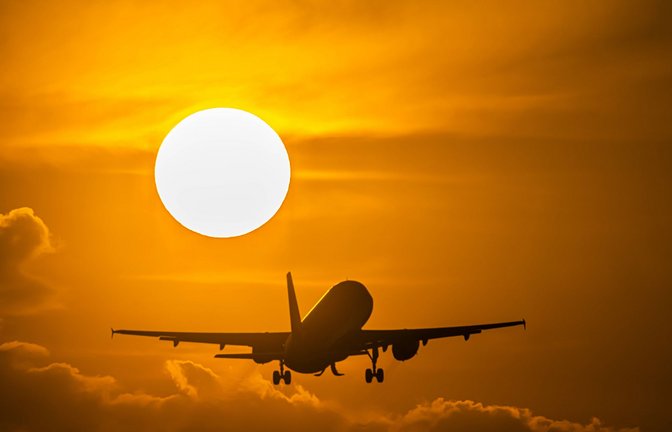 Der Flugverkehr ist weltweit für rund drei Prozent aller emittierten Treibhausgase verantwortlich.<span class='image-autor'>Foto: Arnulf Hettrich/Imago</span>