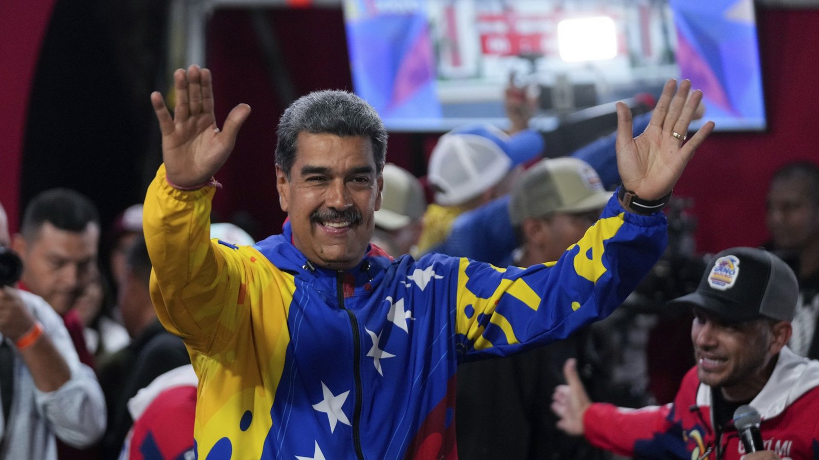 Kein Weihnachtsengel: Venezuelas Staatspräsident Nicholás Maduro.Foto: Fernando Vergara/AP/Fernando Vergara