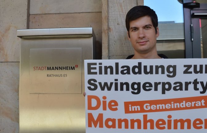Julien Ferrat will im Rathaus swingen. Das meint er ernst.<span class='image-autor'>privat</span>