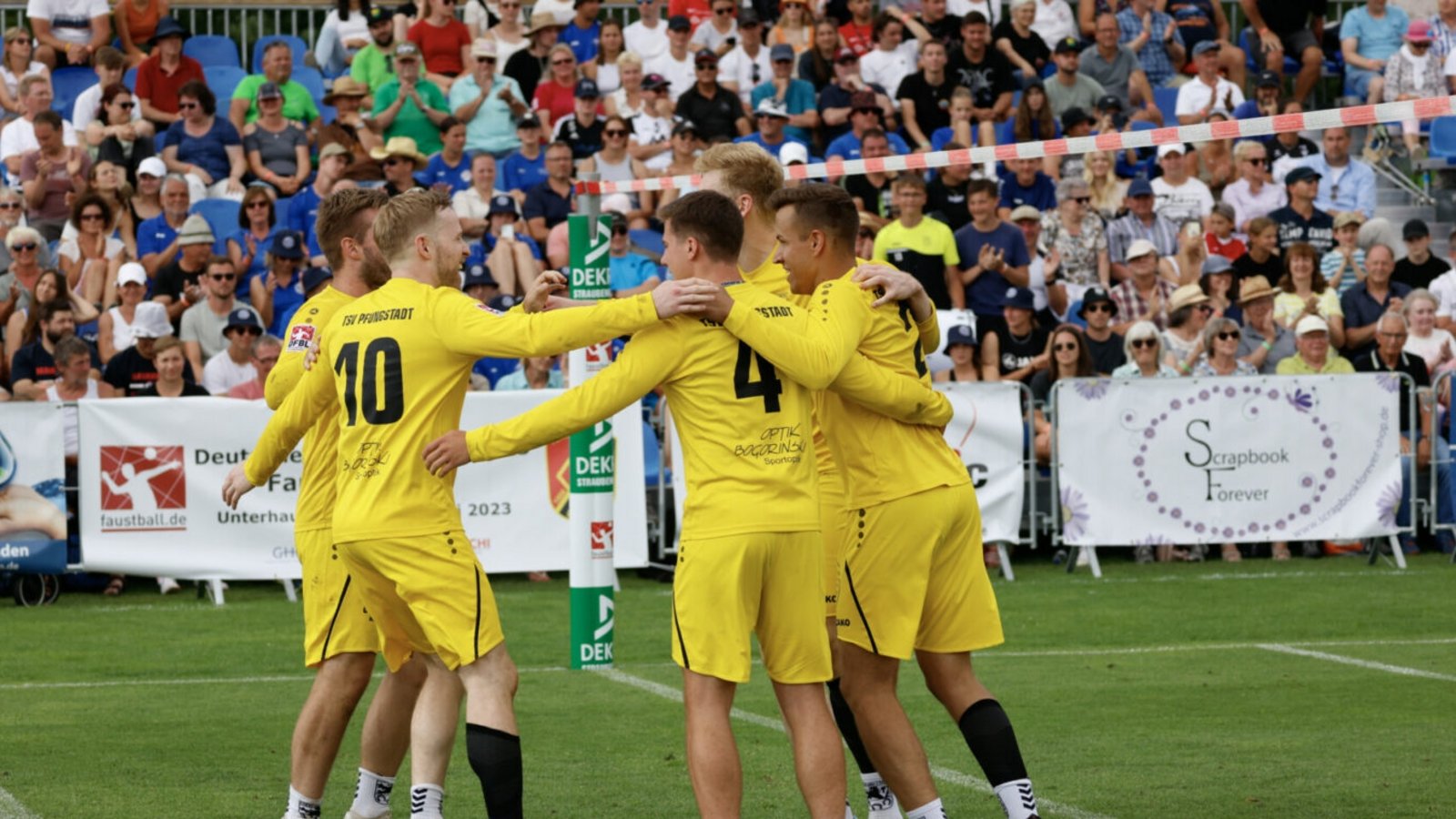Der TSV Pfungstadt darf sich einmal mehr deutscher Meister nennen. Im Finale besiegt das Team den TV Käfertal. Foto: DFBL/den Dulk