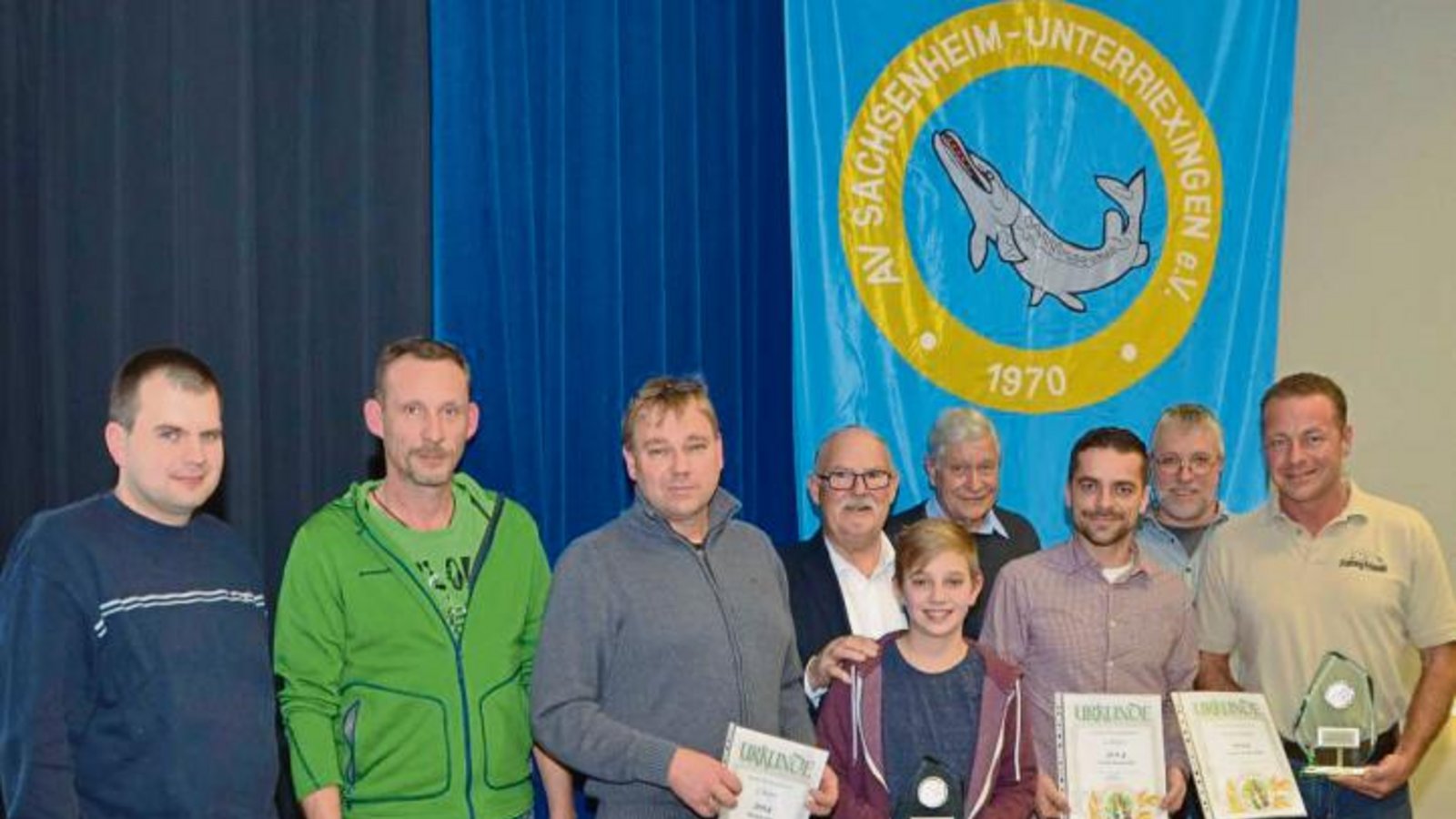Beim Angelsportverein Sachsenheim-Unterriexingen wurden einige Mitglieder geehrt.  Foto: p