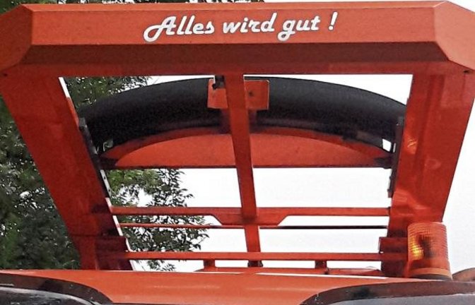 Kanalreiniger mit Mission: Alles wird gut! Foto: Rücker