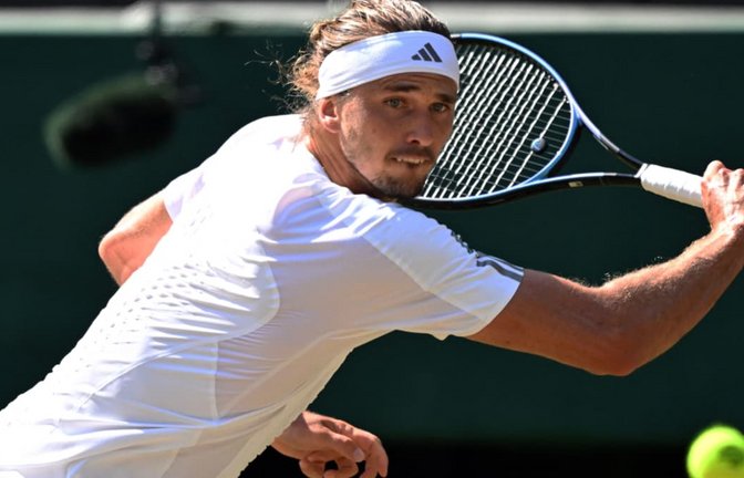 Alexander Zverev ist bei Wimbledon 2026 im Halbfinale.<span class='image-autor'>KIRILL KUDRYAVTSEV/afp</span>