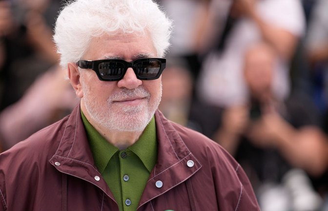 Pedro Almodóvar zeigt in Cannes seinen neuen Film "Bitter Christmas".<span class='image-autor'>Foto: John Locher/Invision/AP/dpa</span>