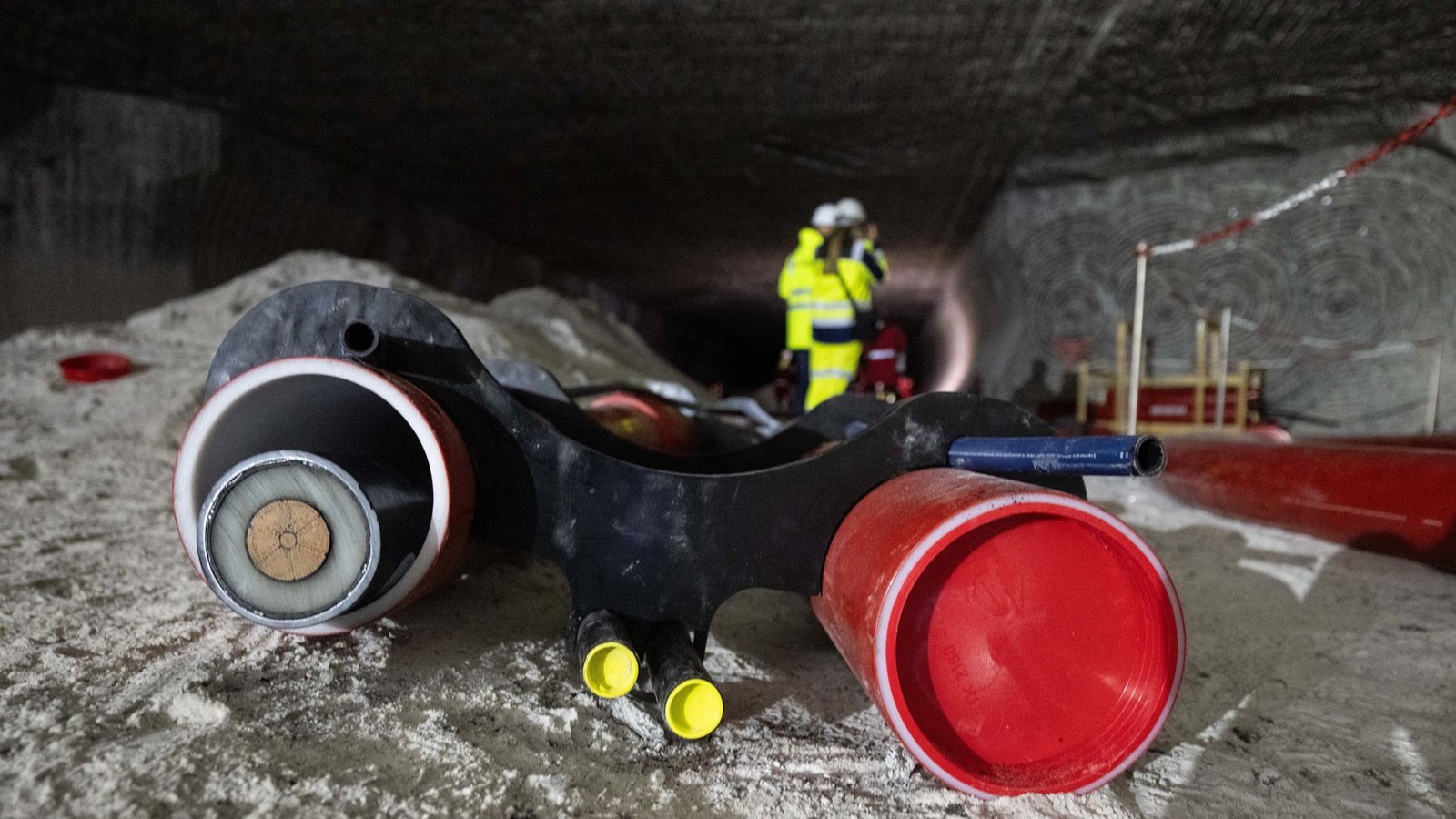 Buddeln für die Energiewende: Unterirdische Kabel für die Stromtrasse „Südlink“.Foto: dpa/Marijan Murat Buddeln für die Energiewende: Unterirdische Kabel für die Stromtrasse „Südlink“.Foto: dpa/Marijan Murat