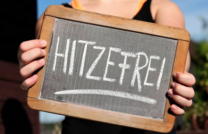 Nur an sehr heißen Tagen kann es hitzefrei geben.<span class='image-autor'>Foto: Bjoern Wylezich / shutterstock.com</span>