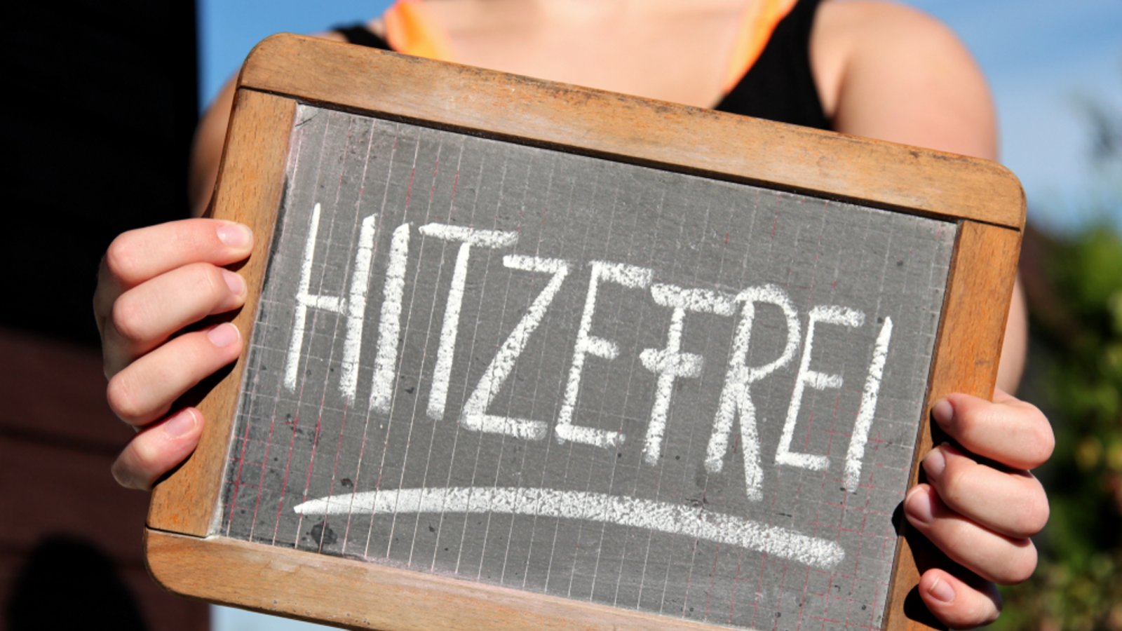 Nur an sehr heißen Tagen kann es hitzefrei geben.Foto: Bjoern Wylezich / shutterstock.com