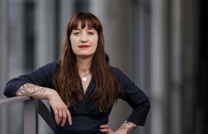 Sie ist inzwischen das  emotionale Kraftzentrum der Linkspartei: Heidi Reichinnek.<span class='image-autor'>Foto: IMAGO/</span>