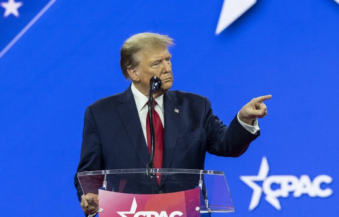 Donald Trump schnitt bei der Wahl   noch besser ab als erwartet.<span class='image-autor'>Foto: IMAGO/Pacific Press Agency/IMAGO/Lev Radin</span>