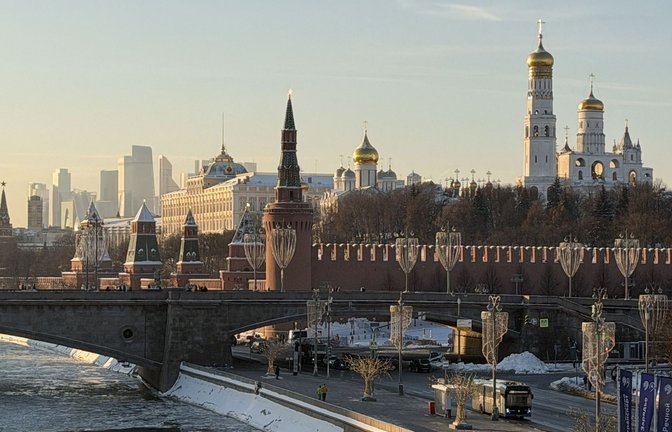 Kreml in Moskau: Die Hausherren wähnen sich seit Jahrhunderten als Oberhäupter einer Großmacht.<span class='image-autor'>Foto: Ulf Mauder/dpa</span>