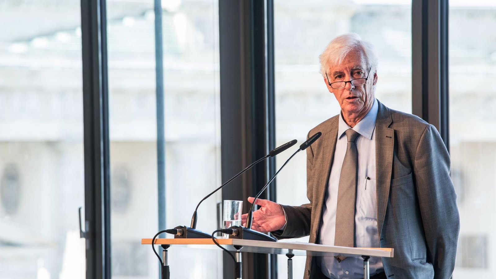 Der israelische Historiker Moshe Zimmermann verurteilt das vor kurzem in Israel beschlossene Gesetz zur Todesstrafe (Archivfoto).Foto: www.imago-images.de/andkorn Ausstellung und Installation,via www.imago-images.de