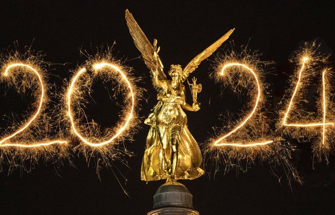 Münchner Friedensengel: Weniger weltweite Konflikte und Kriege wünschen sich die meisten für das neue Jahr.<span class='image-autor'>Foto: Imago/Wolfgang Maria Weber</span>