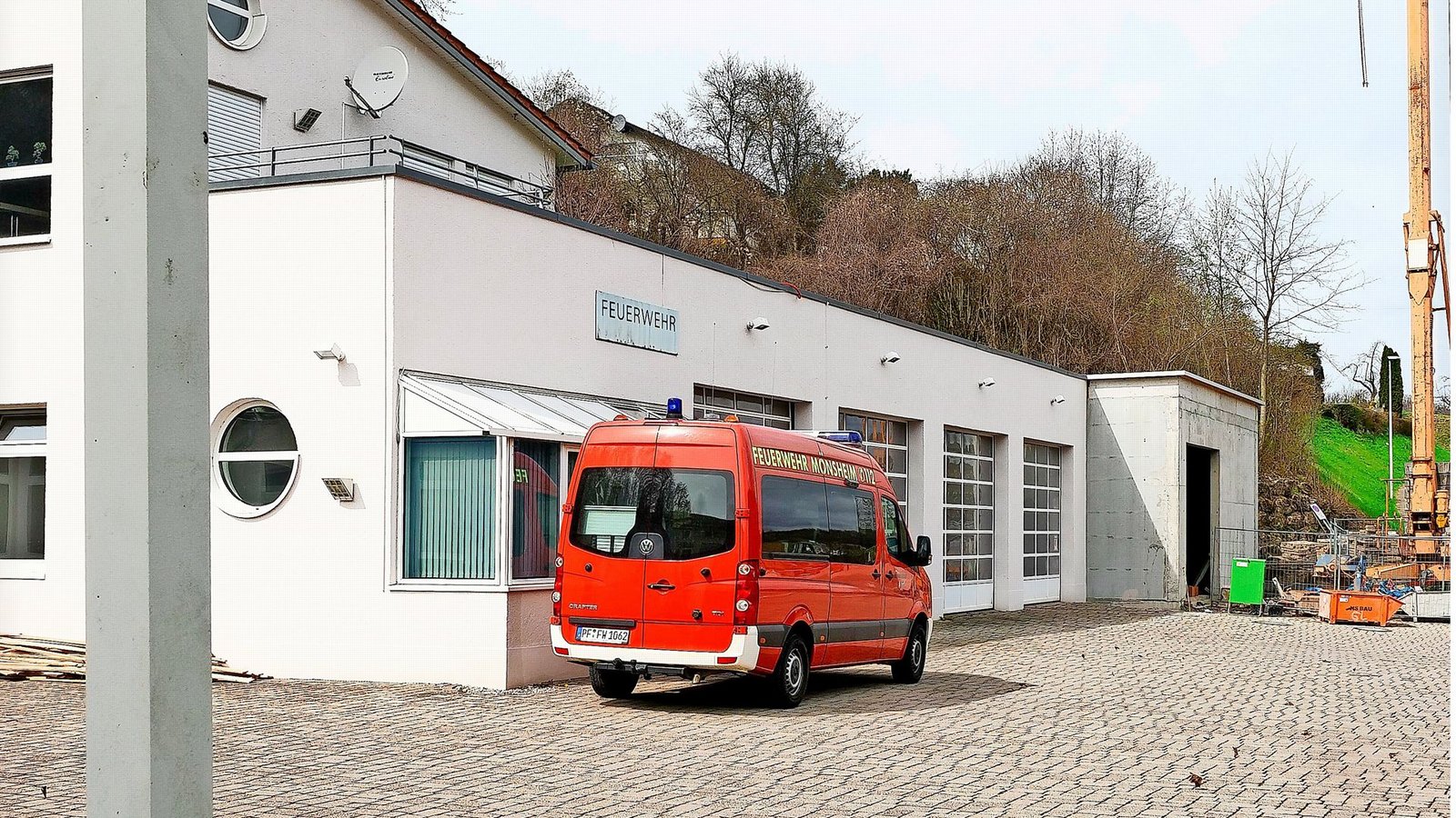 Rund 500 000 Euro fließen an die Mönsheimer Feuerwehr – hier steht etwa die Sanierung des Gerätehauses an.Foto: /S. Granville