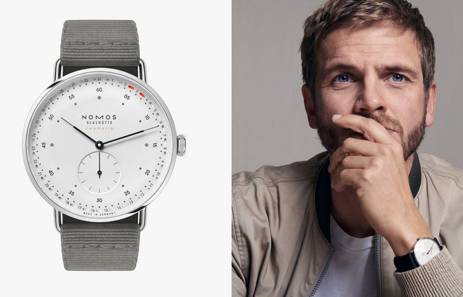 Die Metro von Nomos Glashütte ist beispielhaft für eine Armbanduhr mit klarer Formensprache und Typographie.<span class='image-autor'>Foto: NOMOS Glashuette</span>
