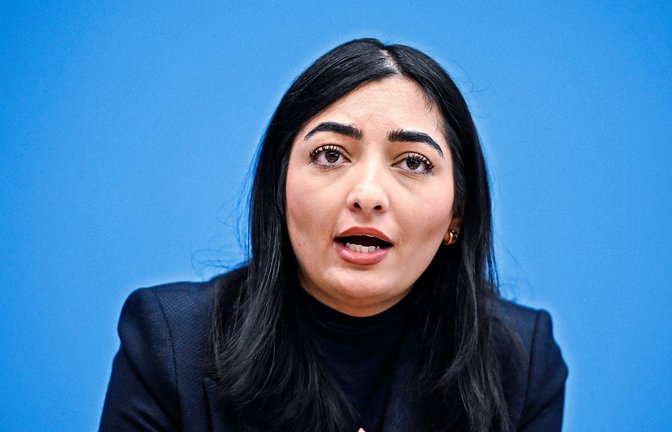 Bundesentwicklungsministerin Reem Alabali Radovan hat die Zerstörung des Palästinenserhilfswerks UNRWA in Ost-Jerusalem scharf kritisiert.<span class='image-autor'>Foto: Britta Pedersen/dpa/Britta Pedersen</span>