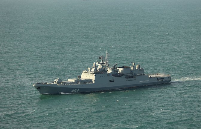 Ein Ehepaar, deren Jacht die Warnschüsse galten, widerspricht der russischen Darstellung des Vorfalls. (Archivfoto)<span class='image-autor'>Foto: Mod Crown Copyright/Ministry of Defence/PA Wire/dpa</span>