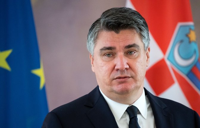 Staatschef Zoran Milanovic zieht  als parteiloser Spitzenkandidat für seine frühere SDP in den Wahlkampf.<span class='image-autor'>Foto: dpa/Bernd von Jutrczenka</span>