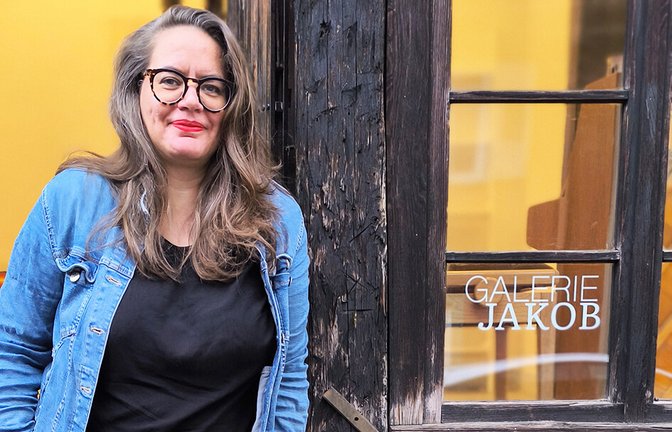 Dajana Eisele führt die einstige Galerie Wiedmann jetzt als Galerie Jakob.<span class='image-autor'>Foto: Paul Robert Reif</span>