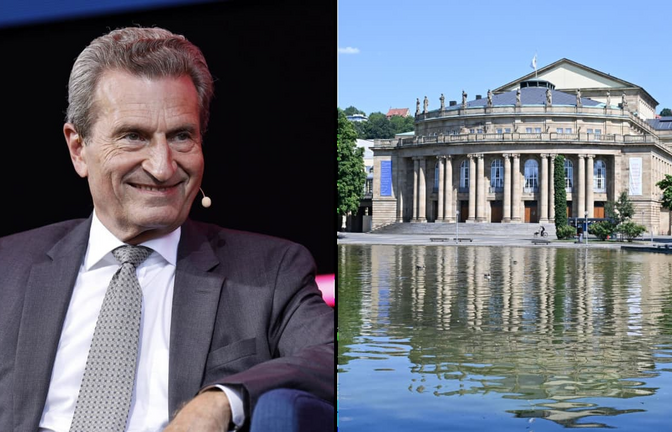 Ex-Ministerpräsident Günther Oettinger soll im Streit um die Sanierung der Stuttgarter Oper die Expertenkommission leiten.<span class='image-autor'>imago images / Bernd Weißbrod/dpa</span>