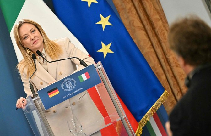 Italiens Regierungschefin Giorgia Meloni ist zu einer festen Größe in der europäischen Politik geworden.<span class='image-autor'>Foto: AFP</span>