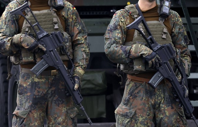 In Zukunft wohl  noch stärker gefordert: Soldaten der Bundeswehr.<span class='image-autor'>Foto: imago//Christoph Hardt</span>