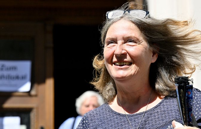 Die Kommunistin Elke Kahr ist seit 2021 Bürgermeisterin von Graz.<span class='image-autor'>Foto: Hans Klaus Techt/APA/dpa</span>