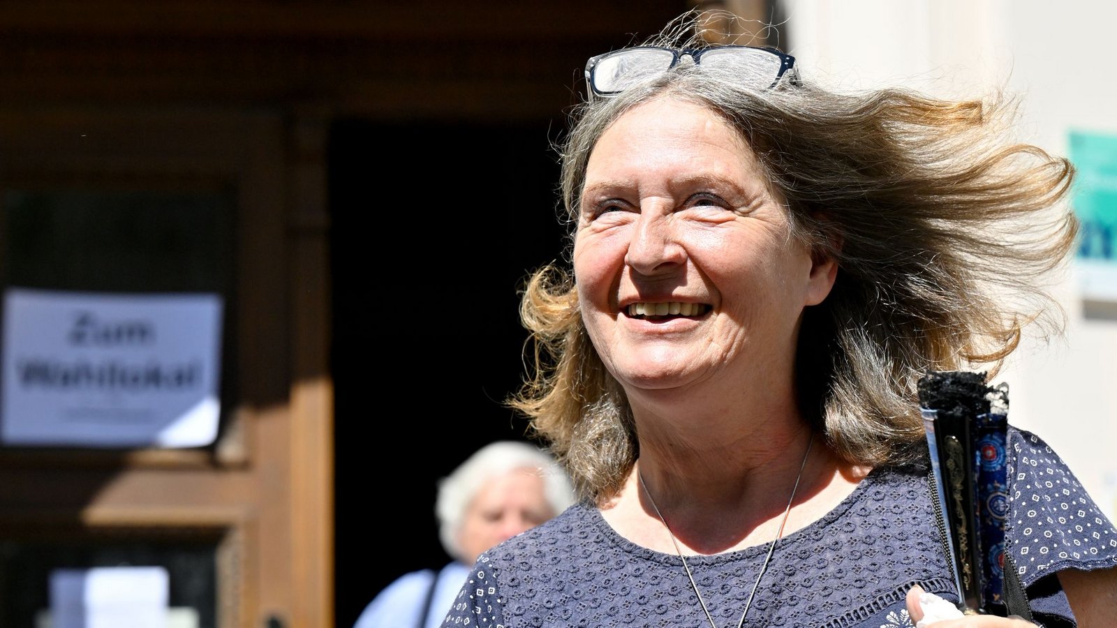 Die Kommunistin Elke Kahr ist seit 2021 Bürgermeisterin von Graz.Foto: Hans Klaus Techt/APA/dpa
