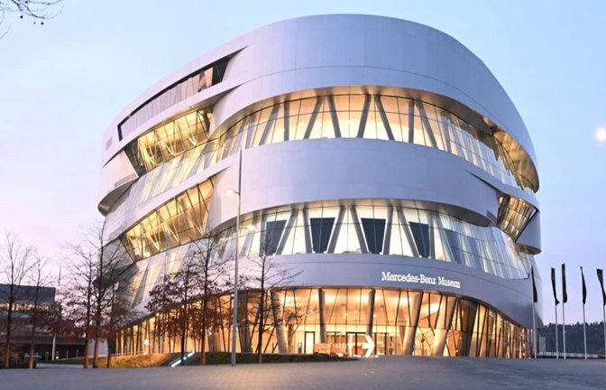 Vor dieser Kulisse wird ab diesem Jahr der Landespresseball stattfinden. Die neue Location für den 13. November ist das Mercedes-Benz Museum in Stuttgart-Bad Cannstatt.<span class='image-autor'>Bernd Weißbrod/dpa</span>