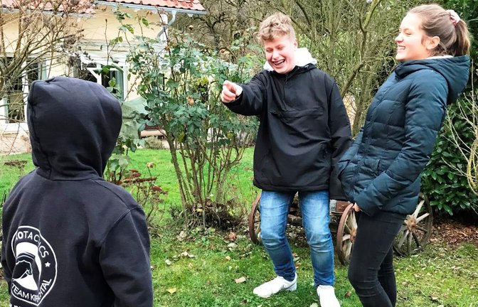Bei den Kursen üben die Schüler mit Rollenspielen Situationen, wie man sich beispielsweise bei Mobbing oder Streit ohne Gewalt behaupten kann.  Foto: Syring<span class='image-autor'>Foto: Syring</span>