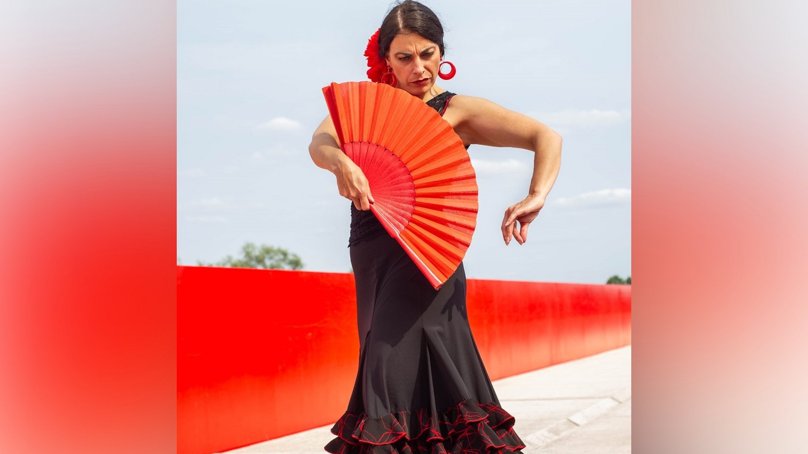 Die Flamencotänzerin Anita Hernandez ist in Vaihingen zu Gast. Foto: p Die Flamencotänzerin Anita Hernandez ist in Vaihingen zu Gast. Foto: p