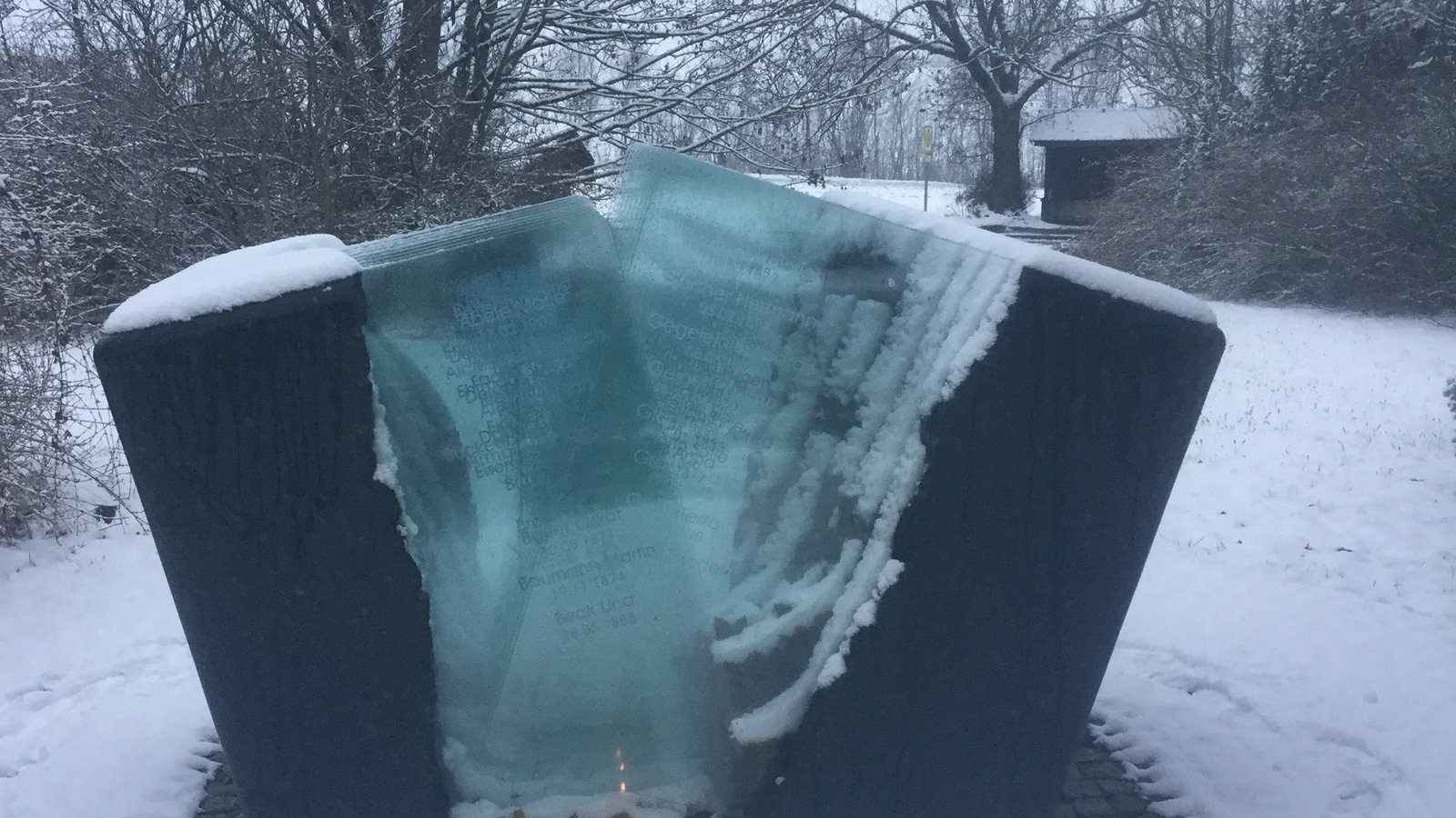 Das Mahnmal für die Opfer der „Euthanasie“ bei der Habila in Markgröningen. Foto: p Das Mahnmal für die Opfer der „Euthanasie“ bei der Habila in Markgröningen. Foto: p