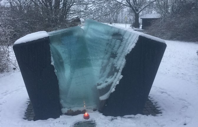 Das Mahnmal für die Opfer der „Euthanasie“ bei der Habila in Markgröningen. <span class='image-autor'>Foto: p</span>