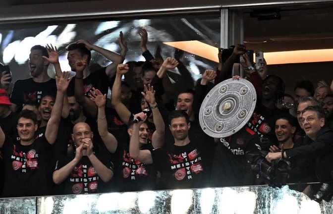 Bayer Leverkusen will das Triple schafften.<span class='image-autor'>Foto: Federico Gambarini/dpa</span>